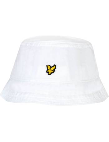 Lyle and Scott Bucket Hat with Heritage Patch Cotton 