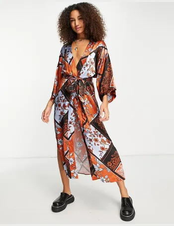 topshop kimono dress