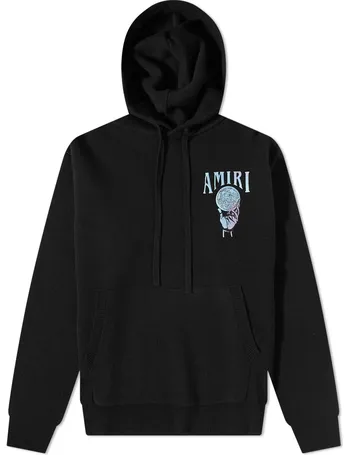 AMIRI Vintage Tiger rib-trimmed Hoodie - Farfetch