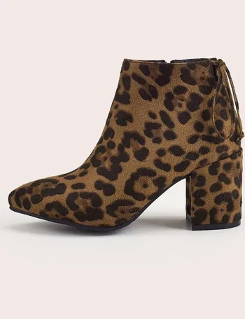 shein leopard boots