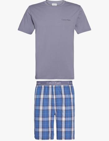 calvin klein pjs mens set