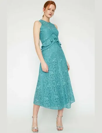 warehouse corded lace dress