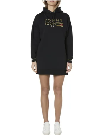 tommy icons fleece dress