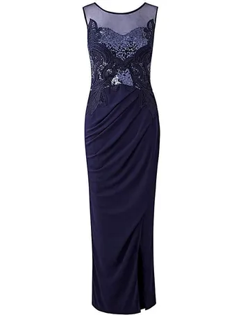 joanna hope beaded bodice maxi dress
