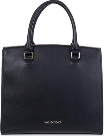 Valentino by mario valentino tumbled black soft tote bag in black hot sale