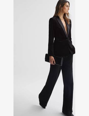 REISS Bree Velvet Blazer