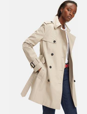 beige raincoat womens