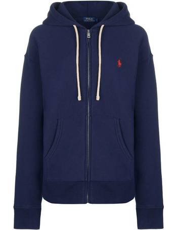 ralph lauren zip moletom com capuz women's