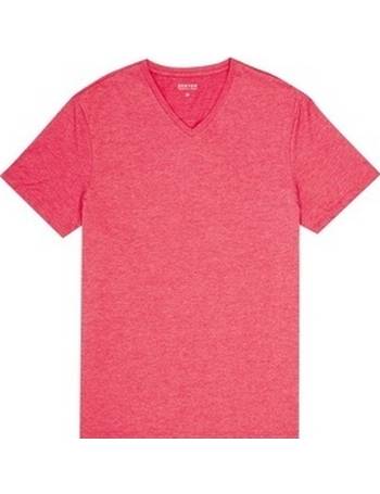 pink v neck t shirt mens