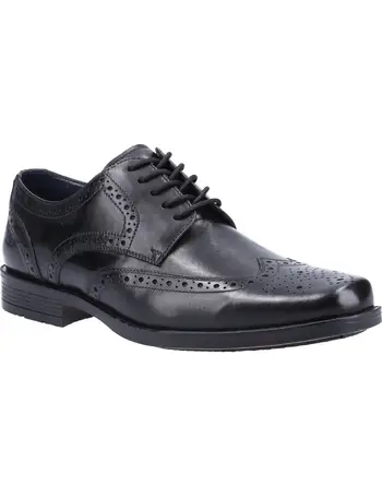 Shop Hush Puppies Men s Black Brogues up to 60 Off DealDoodle