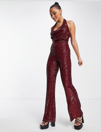 glitter jumpsuit asos