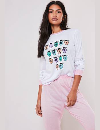 Christmas pjs deals missguided