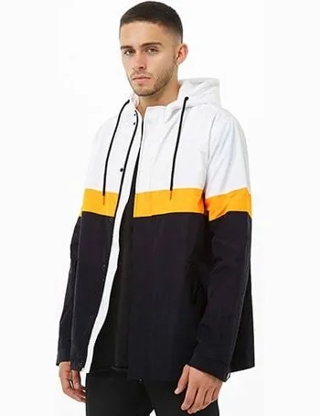 wilson hooded colorblock windbreaker