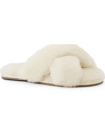 lands end sherpa slippers