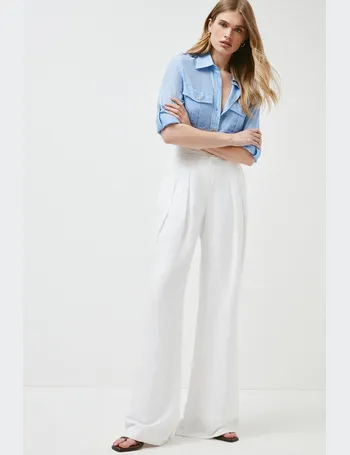 debenhams linen trousers