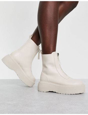 Asos design evaline on sale leather ankle boots