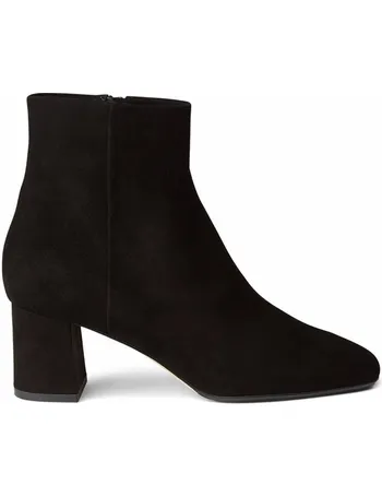 hobbs black suede ankle boots