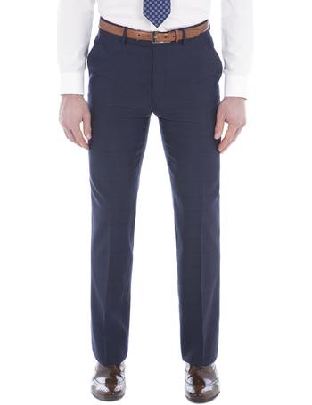 Stvdio by Jeff Banks Navy Plain Front Tailored Fit Dinner Suit Trousers   38R  Mens  Suit trousers  BLUE  Compare  Highcross Shopping Centre  Leicester
