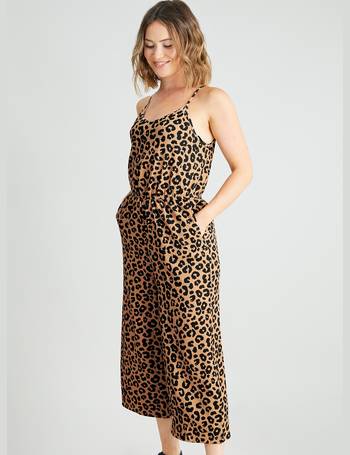 tu leopard jumpsuit