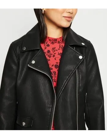 black biker jacket new look