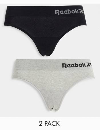 Reebok Womens Seamless Brief RAINA 2P - black/white