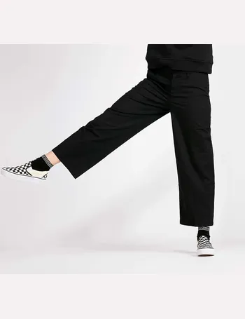 vans authentic wide leg pant