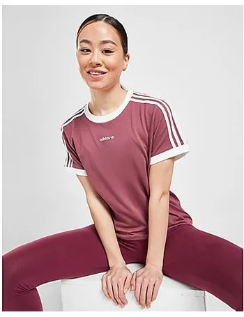 adidas burgundy shirt womens