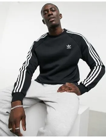 adidas originals 3 stripes sweater