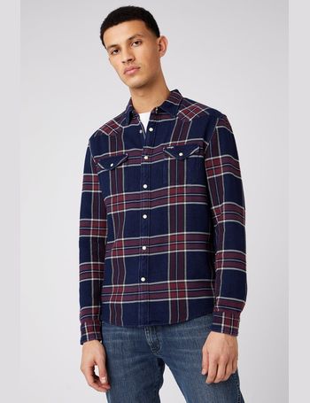 debenhams wrangler shirt