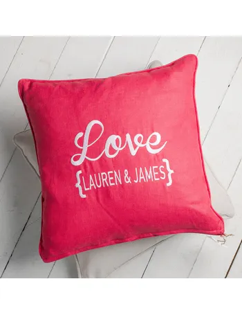 getting personal cushions