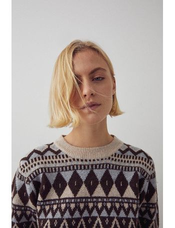 warehouse fairisle jumper