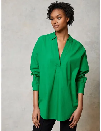 mint velvet green shirt