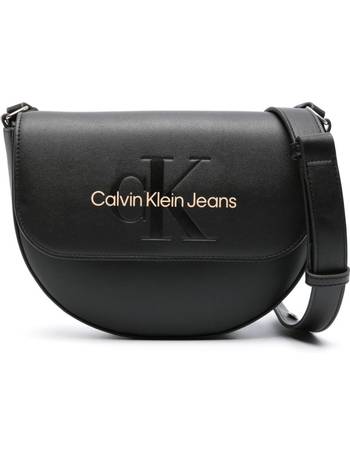 Calvin Klein Jeans Faux Leather Sculpted Monogram Slim Tote Bag • Price »