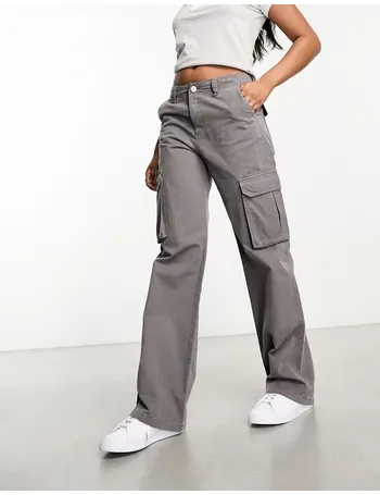 Shop Pull&Bear Women's Cargo Trousers up to 45% Off