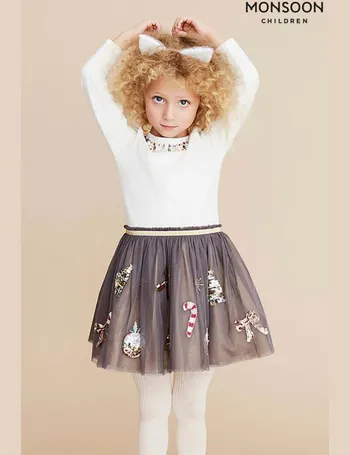 Monsoon girls hot sale christmas dress