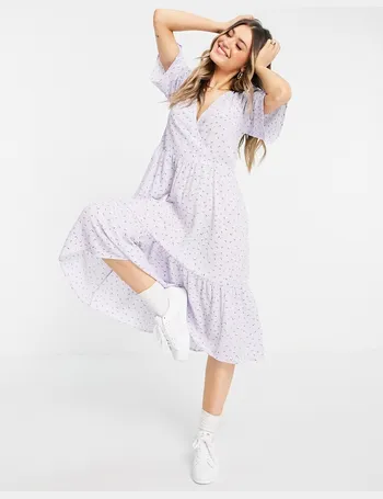 monki enlie wrap dress