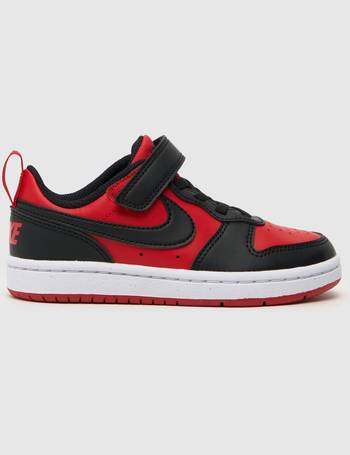 Red nike hot sale boys trainers