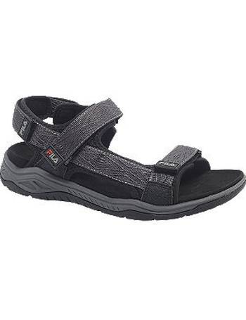 fila two strap sandals