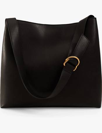 John Lewis Women Black Nylon Shoulder Ebony Bag! New! Only £29.90!