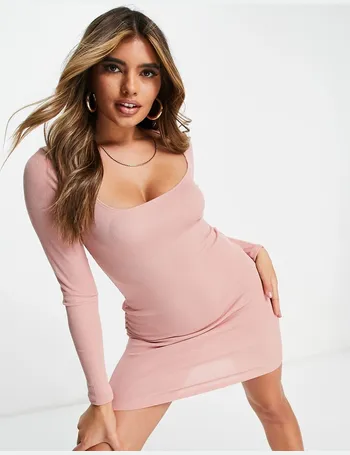 women's dusty pink dress