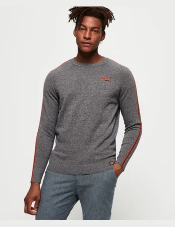 Orange label clearance cotton crew jumper