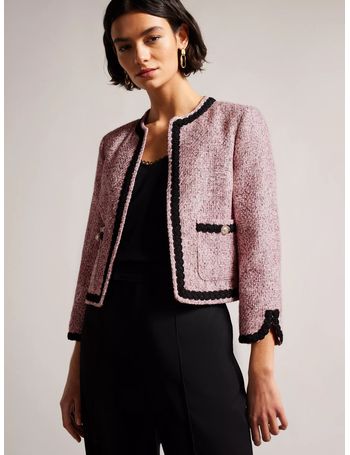 Ted baker clearance tweed jacket womens