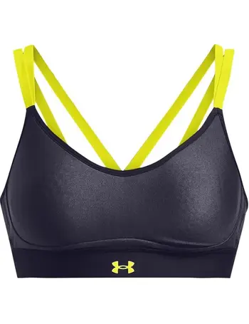 Under Armour Infinity low support sports bra in purple