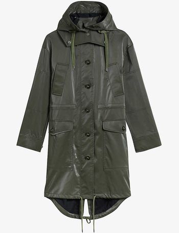 Shop Ted Baker Women s Khaki Green Coats up to 50 Off DealDoodle