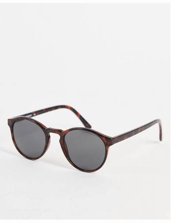Weekday Cruise squared sunglasses in black