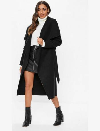 Missguided oversized clearance waterfall duster coat