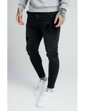 siksilk black jeans