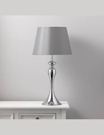 B Q Modern Table Lamps Up To 40, Roswell Stainless Steel Effect Table Lamp