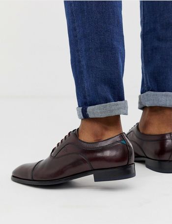 ted baker burgundy mens shoes