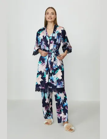 debenhams silk dressing gown